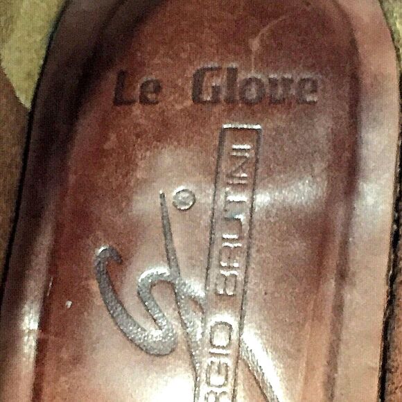 Giorgio Brutini Shoe 9.5 D Lizard Kiltie Tassel Loafer Le Glove Brown SlipOn Men main image 6
